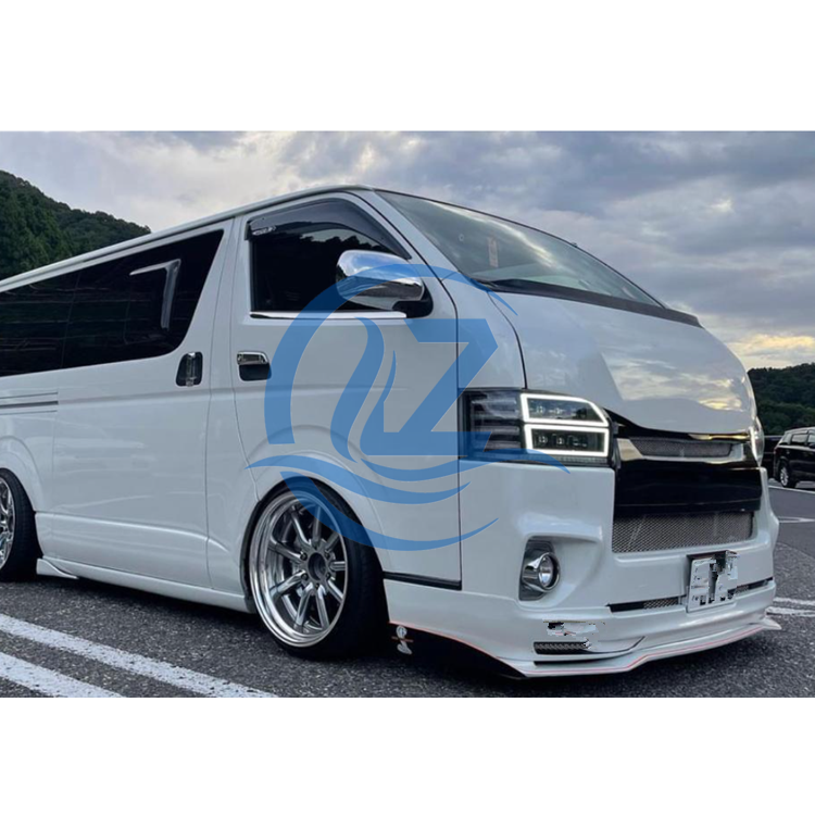 FORtoyota Hiace Accessories HIACE Abs Bumper Lip and Good Body Parts